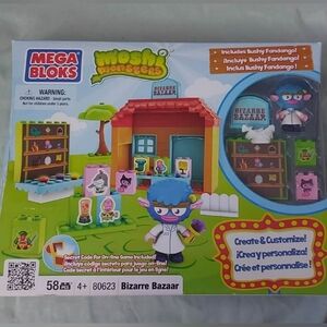 Moshi Monsters Bizarre Bazaar Playset - Blue/Purple Character